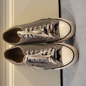 Gray Converse size 9 mens